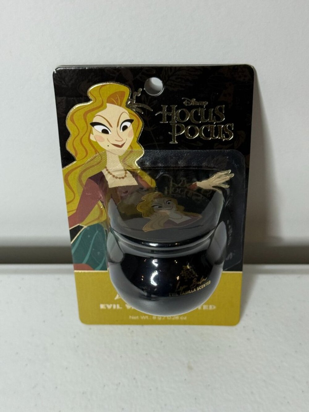 Disney Hocus Pocus Evil Vanilla Lip Balm Sarah Sanderson Witchy Halloween Gothic